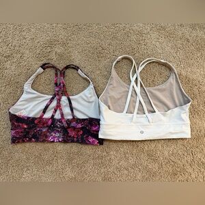 2 Lululemon sports bras - size 10 (UPDATED LISTING)
